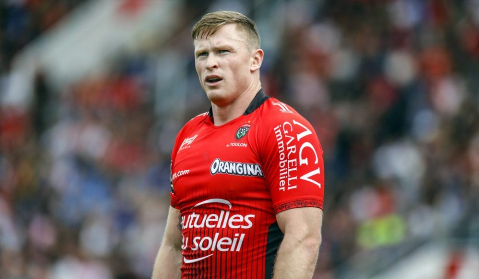 Chris Ashton of Toulon during the Top 14 match between Rc Toulon and La Rochelle at Felix Mayol Stadium on September 30, 2017 in Toulon, France. (Photo by Guillaume Ruoppolo/Icon Sport)