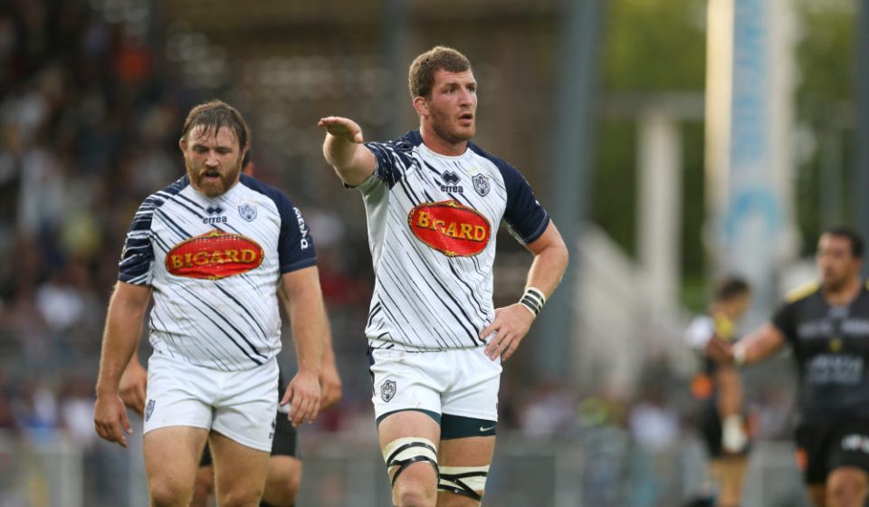 Antoine Erbani of Agen during the pre-season match between Stade Rochelais and SU Agen on August 17, 2017 in La Rochelle, France. (Photo by Vincent Michel/Icon Sport)