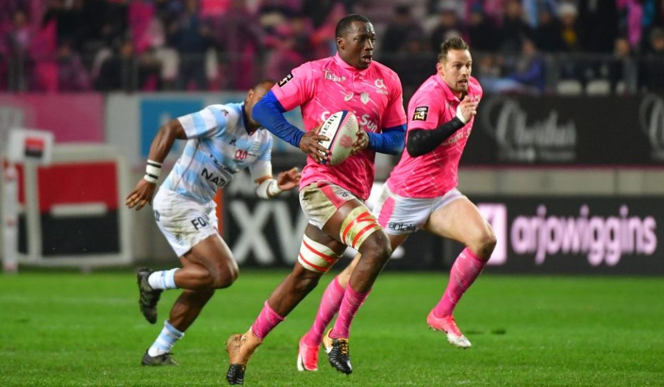 Sekou Macalou of Stade Franais Paris makes a counter attack during the Top 14 match between Stade Francais and Racing 92 on December 3, 2017 in Paris, France. (Photo by Dave Winter/Icon Sport)