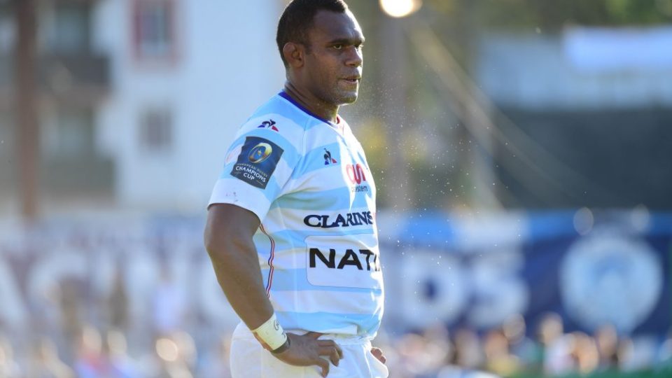 Leone Nakarawa of Racing 92 during the European Rugby Champions Cup match between Racing 92 and Leicester Tigers on October 14, 2017 in Colombes, France. (Photo by Dave Winter/Icon Sport)
