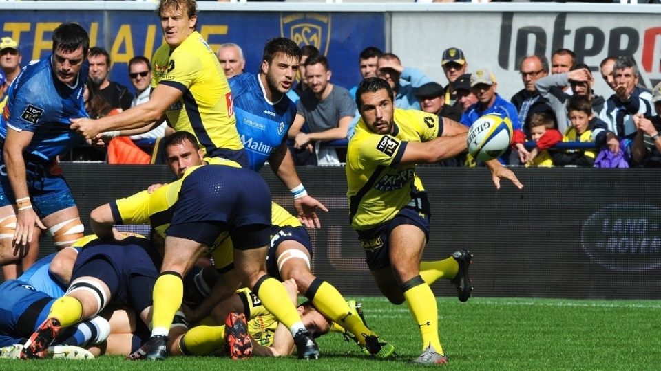 LUDOVIC RADOSAVLJEVIC of Clermont during the Top 14 match between Clermont Auvergne and Castres Olympique on October 1, 2016 in Clermont, France. (Photo by Jean Paul Thomas/Icon Sport)