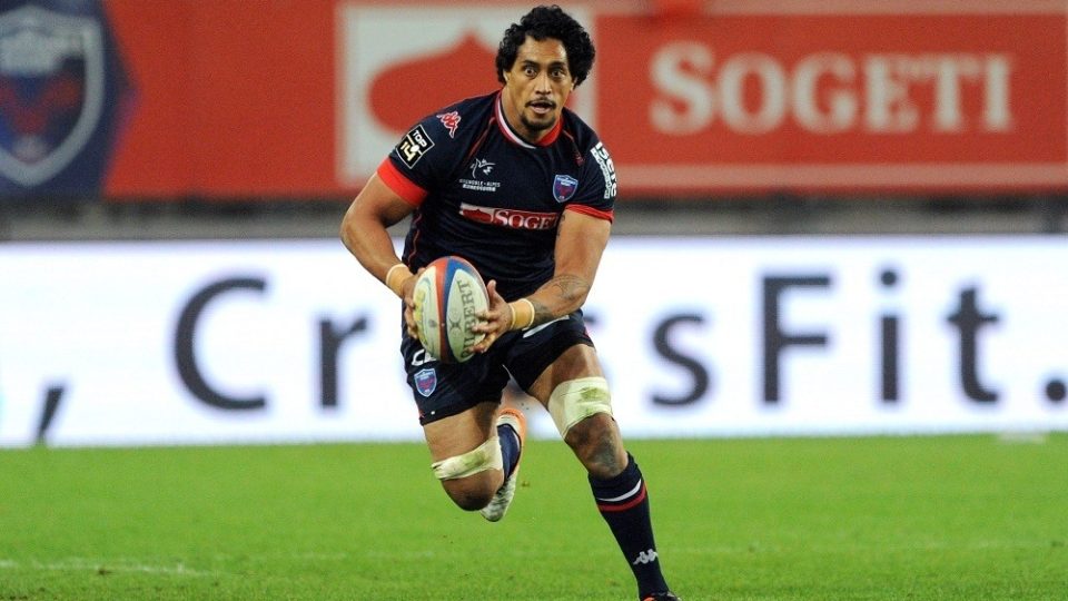 Steven SETEPHANO of Grenoble during the Top 14 rugby match between Fc Grenoble and Aviron Bayonnais Bayonne on October 8, 2016 in Grenoble, France. (Photo by Jean Paul Thomas/Icon Sport)