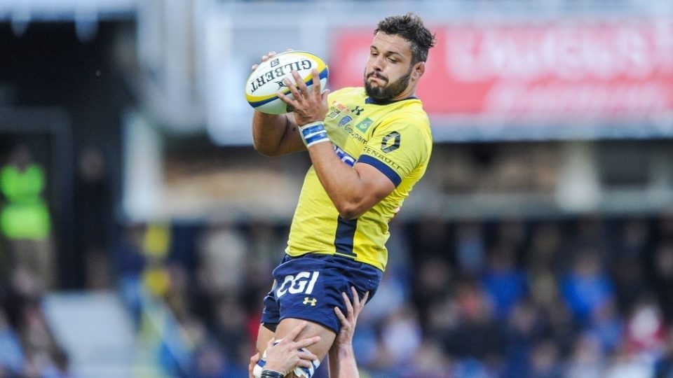 Damien CHOULY of Clermont during the Top 14 rugby match between Clermont Auvergne and Stade Toulousain Toulouse on October 9, 2016 in Clermont, France. (Photo by Jean Paul Thomas/Icon Sport)
