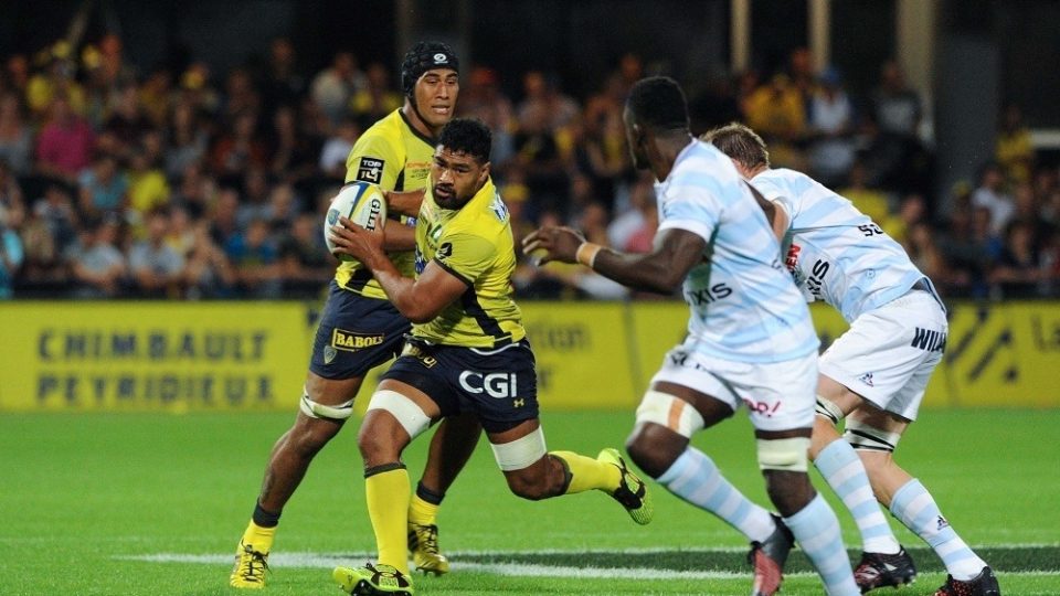 Fritz LEE of Clermont during the Top 14 match between Clermont Auvergne and Racing 92 on September 10, 2016 in Clermont, France. (Photo by Jean Paul Thomas/Icon Sport)