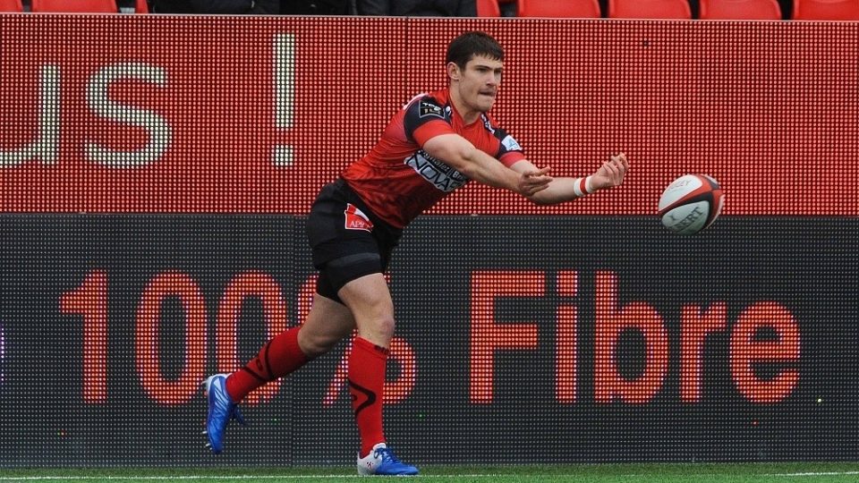 Fabien CIBRAY during the French Top 14 rugby union match between Oyonnax v Montpellier at Stade Charles Mathon on March 13, 2016 in Oyonnax, France.