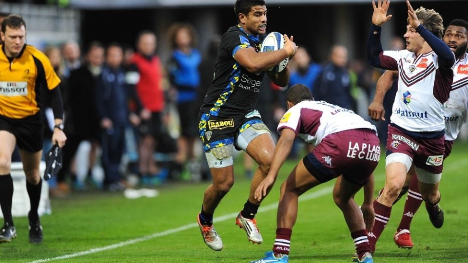 Wesley FOFANA - 24.01.2016 - Clermont / Bordeaux Begles - European Champions Cup