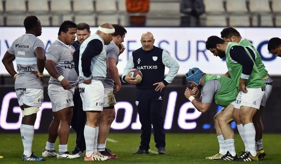 Laurent Travers  of Racing 92 during the French Top 14 match between Grenoble and Racing 92 at Stade des Alpes on March 4, 2017 in Grenoble, France. (Photo by Romain Lafabregue/Icon Sport)