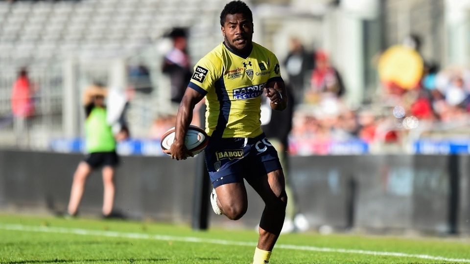 Alivereti Raka of Clermont during the French Top 14 match between Lyon and Clermont on April 29, 2017 in Lyon, France. (Photo by Romain Lafabregue/Icon Sport)