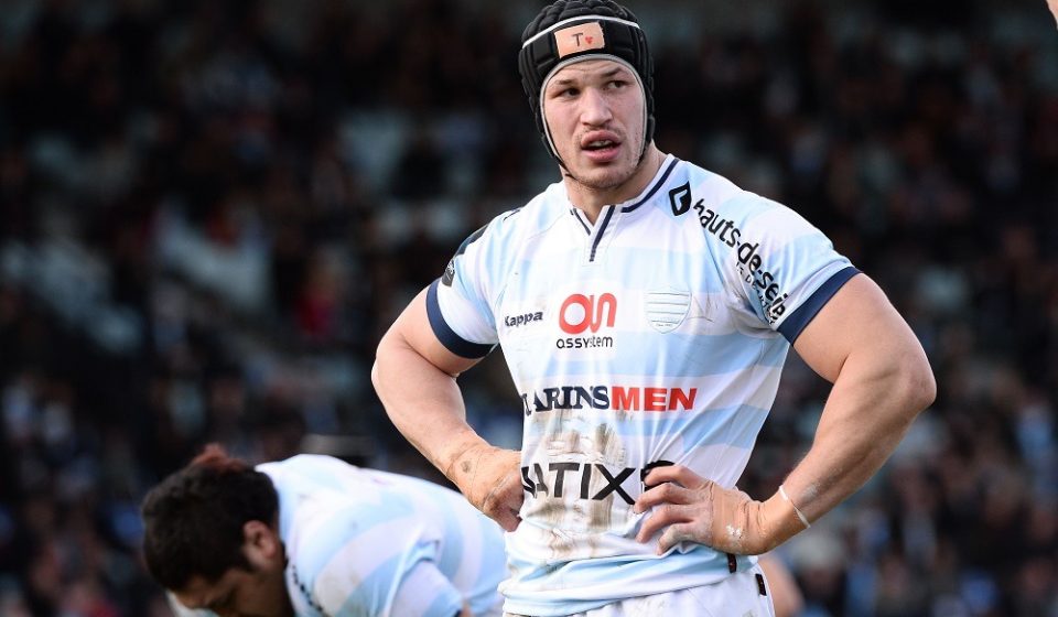 Wenceslas LAURET - 09.01.2016 - Racing 92 / Glasgow - European Rugby Champions Cup