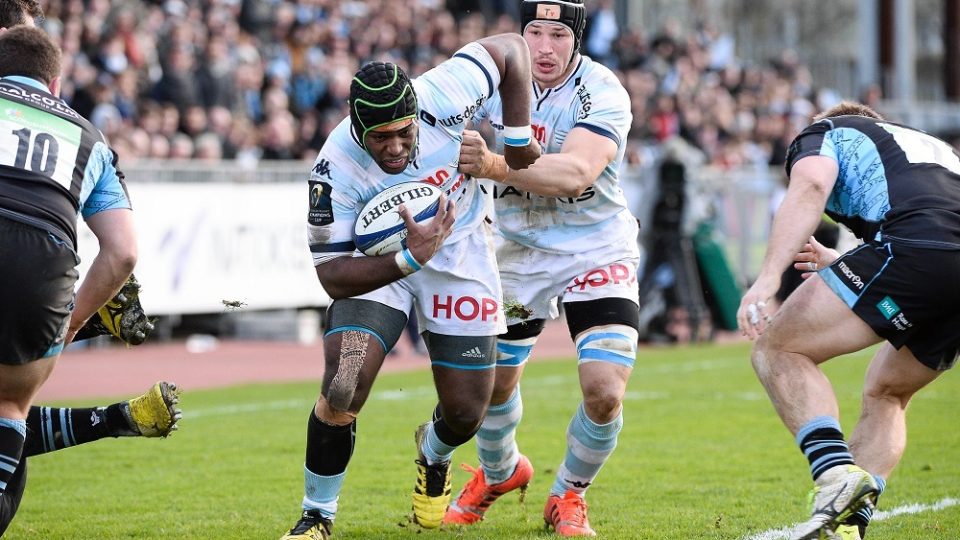 Eddy BEN AROUS - 09.01.2016 - Racing 92 / Glasgow - European Rugby Champions Cup