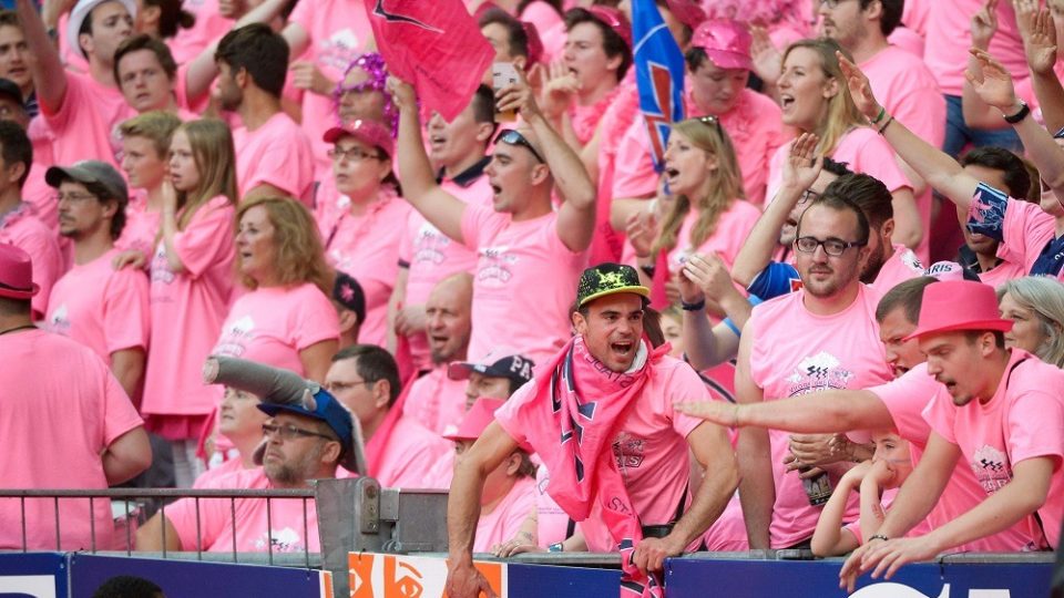 supporters Stade Francais  - 13.06.2015 - Clermont / Stade Francais - Finale Top 14