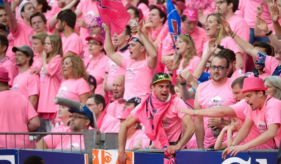supporters Stade Francais  - 13.06.2015 - Clermont / Stade Francais - Finale Top 14