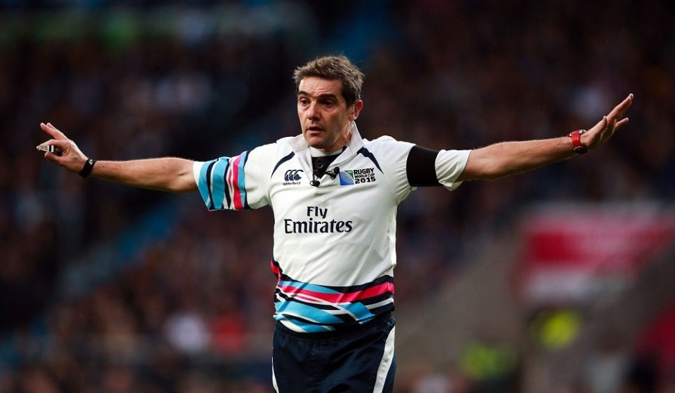 Jerome Garces - 24.10.2015 - Nouvelle Zelande / Afrique du Sud - 1/2Finale Coupe du Monde 2015 -Twickenham