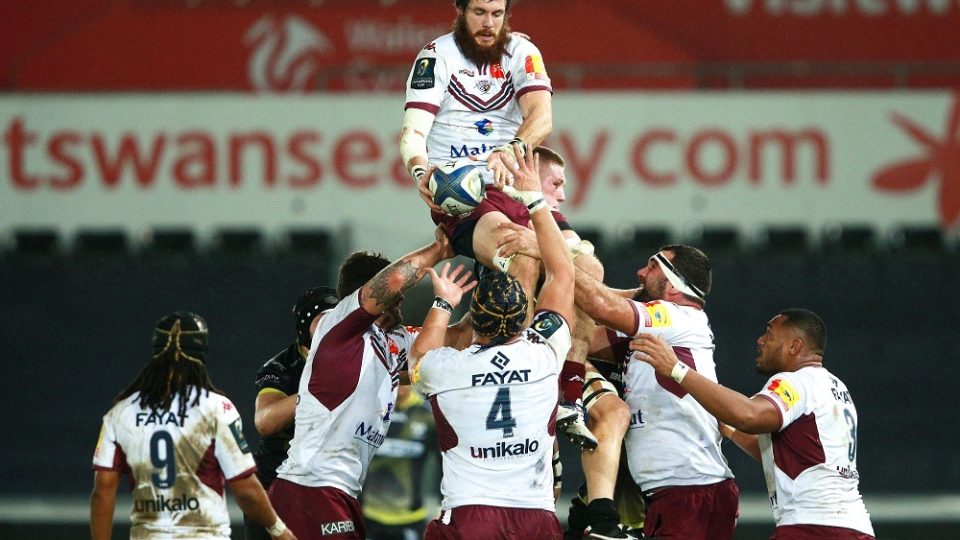 Hugh Chalmers - 12.12.2015 - Ospreys / Bordeaux Begles - European Champions Cup