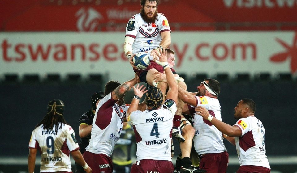 Hugh Chalmers - 12.12.2015 - Ospreys / Bordeaux Begles - European Champions Cup