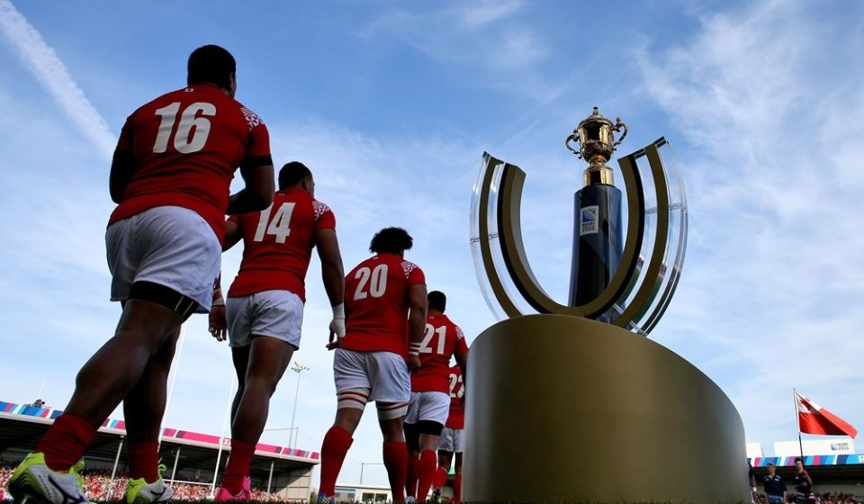 Entree des Joueurs - Equipe Tonga
