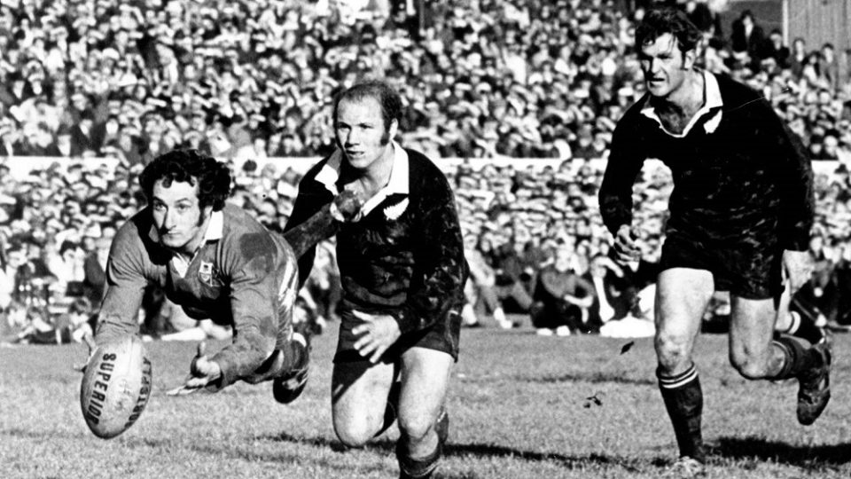 Gareth Edwards - 10.07.1971 - Nouvelle Zelande / British Lions -