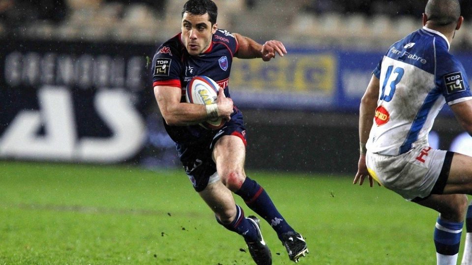 Lucas DUPONT  during the Top 14 match between Grenoble and Castres on March 25, 2017 in Grenoble, France. (Photo by Jacq Robert/Icon Sport)