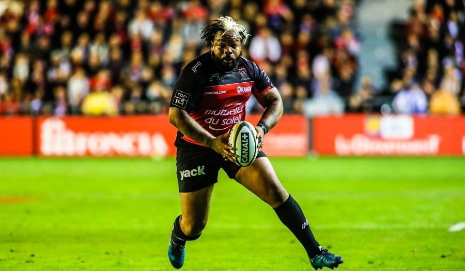 Mathieu Bastareaud of Toulon during the Top 14 match between RC Toulon and Castres Olympiques  on May 19, 2017 in Toulon, France. (Photo by Guillaume Ruoppolo /Icon Sport)