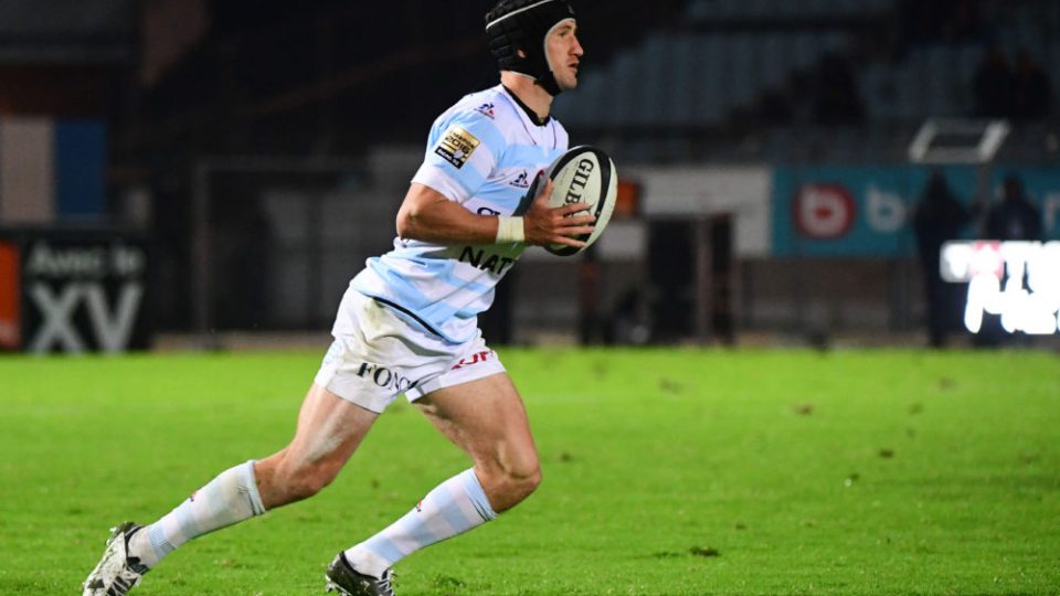 Johannes Goosen of Racing 92 during the Top 14 match between Racing 92 and Montpellier Rugby on November 5, 2016 in Colombes, France. (Photo by Dave Winter/Icon Sport)