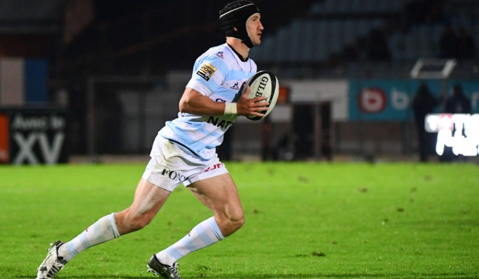 Johannes Goosen of Racing 92 during the Top 14 match between Racing 92 and Montpellier Rugby on November 5, 2016 in Colombes, France. (Photo by Dave Winter/Icon Sport)
