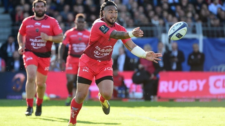 Maa Nonu of Toulon during the European Rugby Champions Cup Quarter Final between Racing 92 v RC Toulon at Stade Yves Du Manoir on April 10, 2016 in Paris, France. (Photo by Dave Winter/Icon Sport)