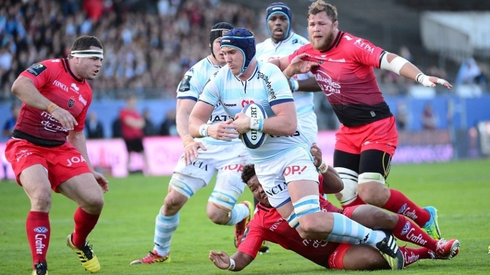 Bernard Le Roux of Racing 92 during the European Rugby Champions Cup Quarter Final between Racing 92 v RC Toulon at Stade Yves Du Manoir on April 10, 2016 in Paris, France. (Photo by Dave Winter/Icon Sport)