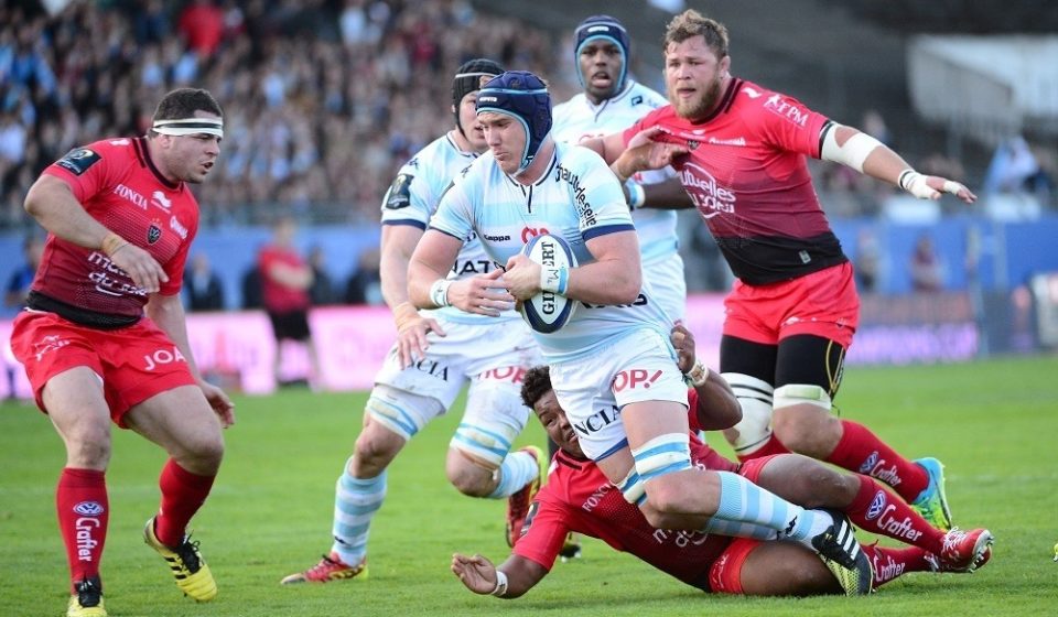 Bernard Le Roux of Racing 92 during the European Rugby Champions Cup Quarter Final between Racing 92 v RC Toulon at Stade Yves Du Manoir on April 10, 2016 in Paris, France. (Photo by Dave Winter/Icon Sport)