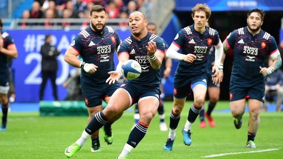 Gael Fickou of France during the RBS Six Nations match between France and Wales at Stade de France on March 18, 2017 in Paris, France. (Photo by Dave Winter/Icon Sport)