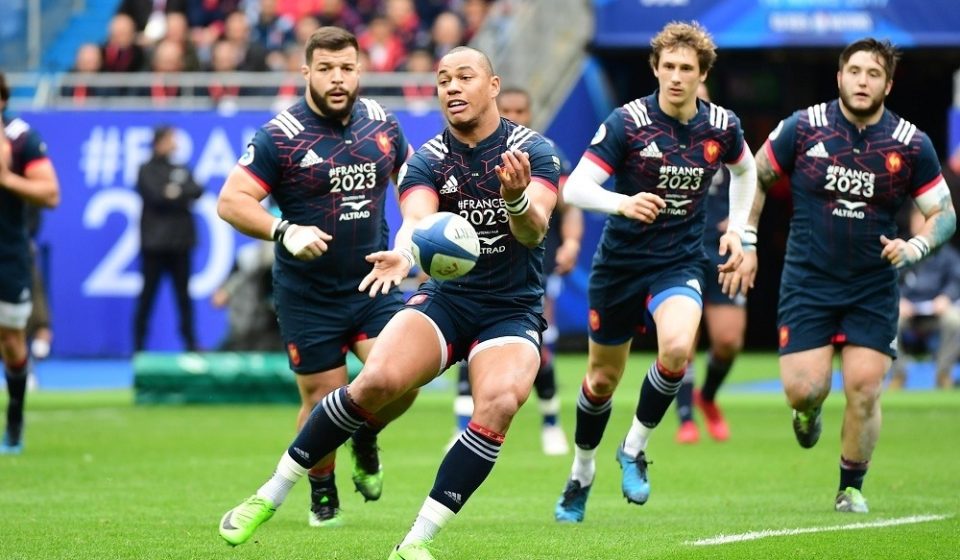 Gael Fickou of France during the RBS Six Nations match between France and Wales at Stade de France on March 18, 2017 in Paris, France. (Photo by Dave Winter/Icon Sport)