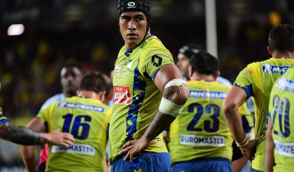 Sebastien Vahaamahina of Clermont during the Rugby Top 14 League semi final match between Racing 92 and Clermont Auvergne at Roazhon Park on June 17, 2016 in Rennes, France. (Photo by Dave Winter/Icon Sport)