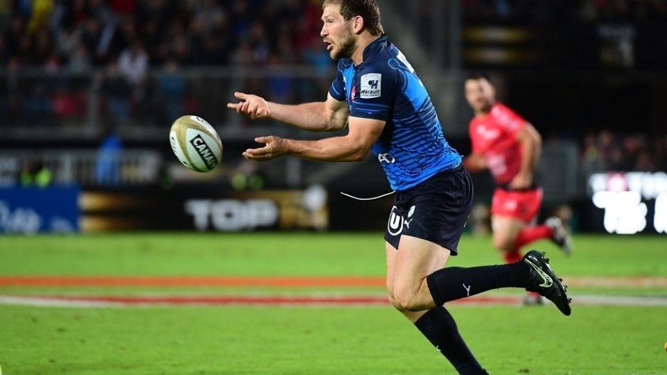 Francois Steyn of Montpellier during the Rugby Top 14 League semi final match between RC Toulon and Montpellier on June 18, 2016 in Rennes, France. (Photo by Dave Winter/Icon Sport)