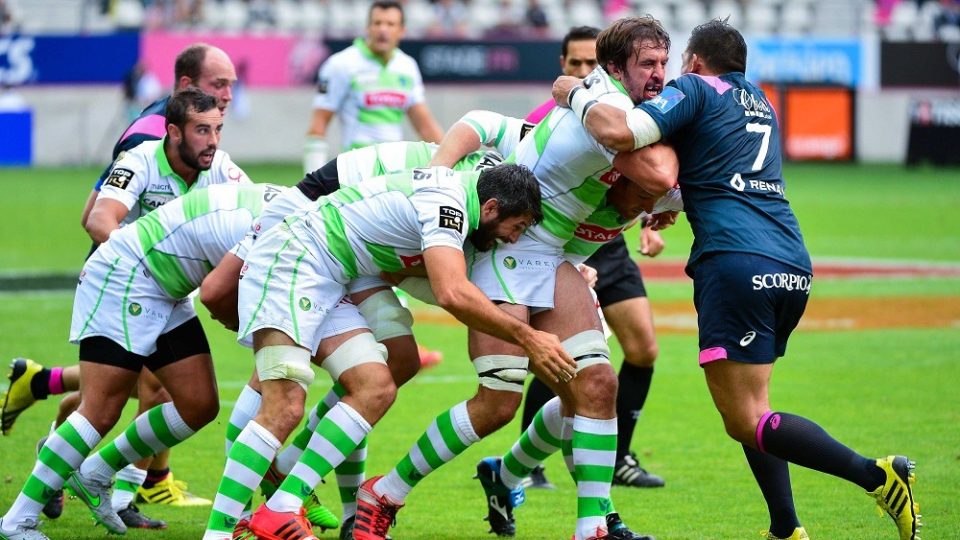 Julien PIERRE / Raphael LAKAFIA  - 23.08.2015 - Stade Francais / Pau - 1er journee de Top 14